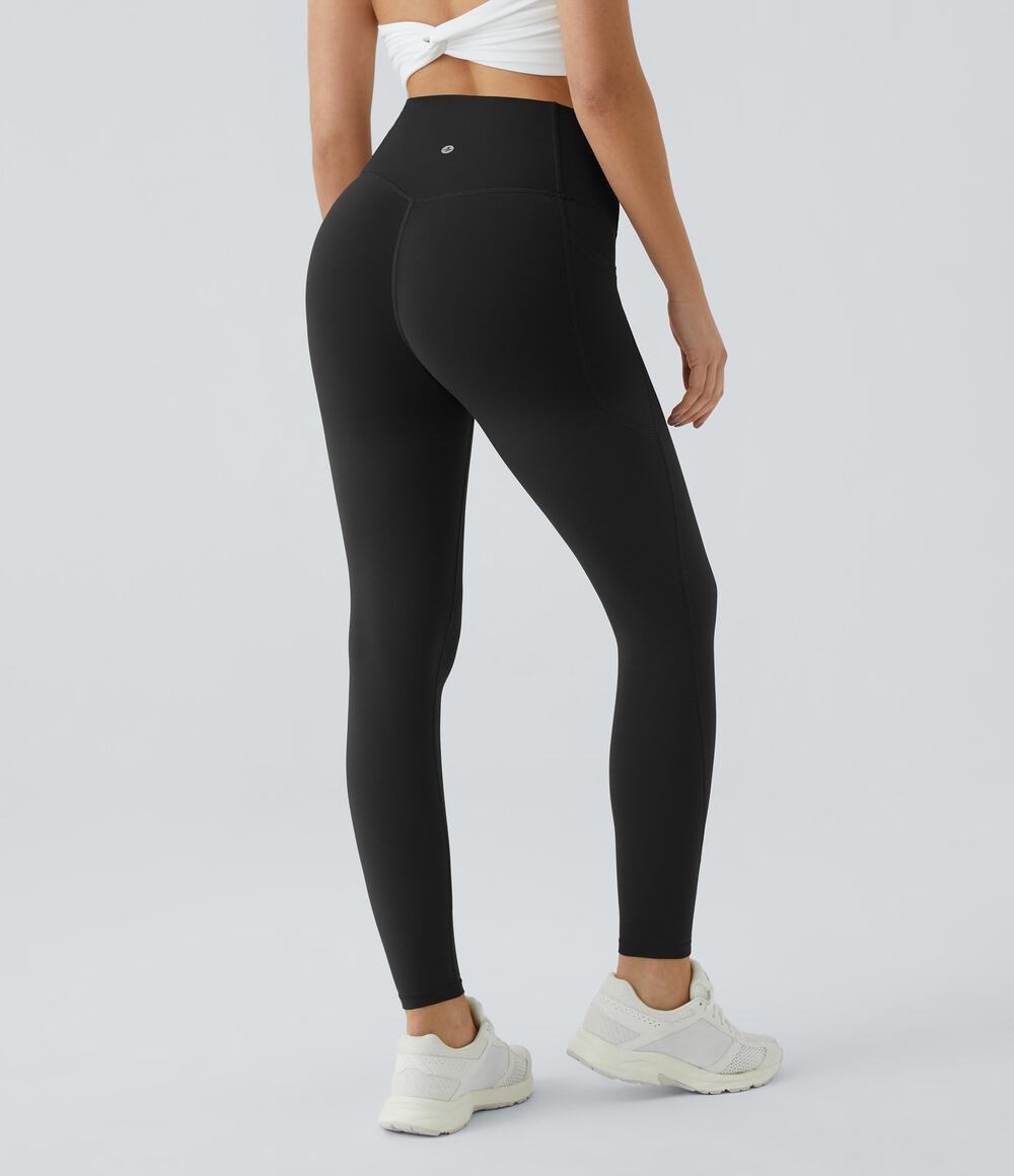 NEW Halara UltraSculpt™ High Waisted Tummy Control Pocket Shaping Leggings S